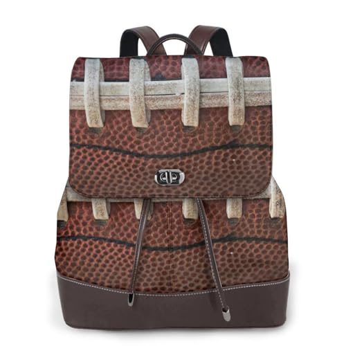 Sac à dos voyage compact cuir noir résistant avec imprimé original femme