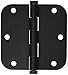 Baldwin 1135112I 0.625 Radius Mortise Hinge, Aged Bronze