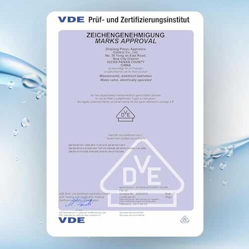 ELECTROHOGAR Waschmaschinenschlauch Aquastop 2M | Aquastop Schlauch Waschmaschine Anti-Leckage | Kompatibel mit allen Marken | Wasserstop mit doppeltem Schutz