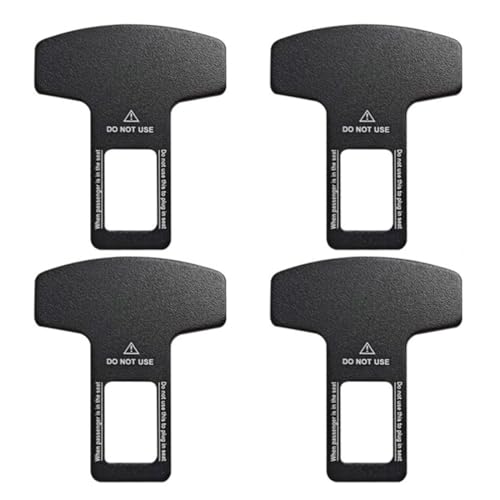 Autozubehörteile, Einfügen, Anschlusskarte, Verschlusszungenstecker, 5,2 * 6,0 Cm, Schwarz, für Langstreckenfahrten, Machen Sie den Fahrer komfortabler(4 Stück
