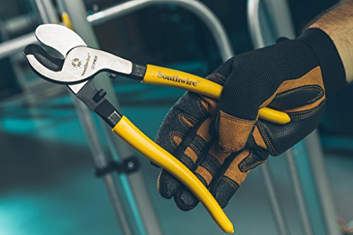 Southwire 64323040 9" Hi-Leverage Cable Cutters With Dipped Handles #TOP1