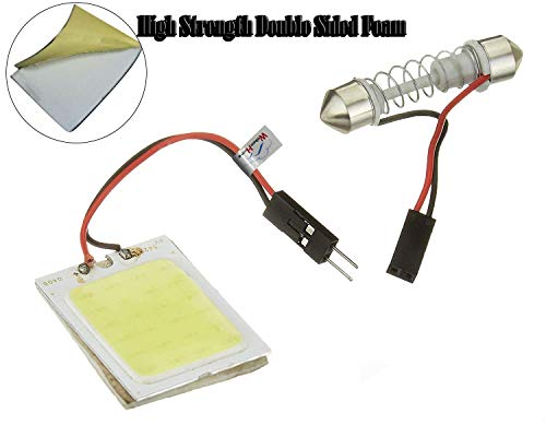 Image of WolkomHome Car Panel Interior Roof Light /Dome Reading Lamp /Festoon car interior LED White Light for Tata Indigo CS