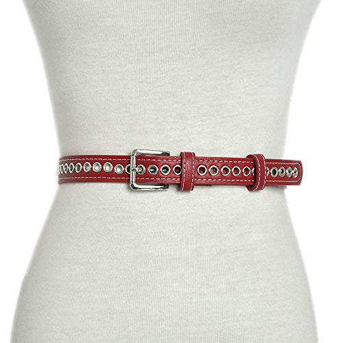 Women's Faux Leather Boho Corset Unlimited Hole for Waist Belt Jeans2