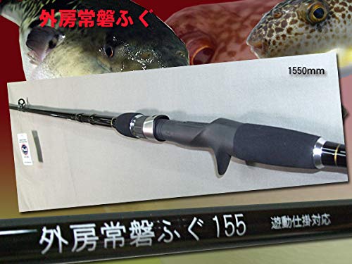Amazon | 外房常陸ふぐ 河豚☆フグ☆ 目感度で繊細設計 1550mm 遊動