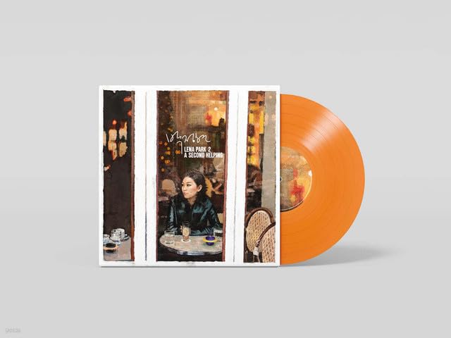 Lena Park Park Jung-hyun 2nd Album A SECOND HELPING High Quality Sound Clear Orange Color
