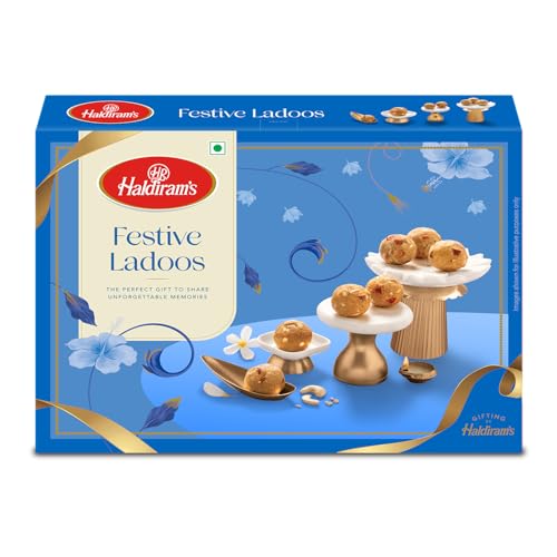 Image of Haldiram's Festive Laddoos |Traditional Taste |Classic Festive sweet | Made with Premium Ingredients | Ideal for Gifting | Authentic Taste