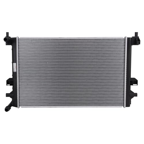 TRQ Auxiliary Radiator Assembly Compatible with 15-21 Volkswagen Golf 19 Golf SportWagen 19-21 Jetta by TRQ - Image 3