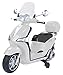 giordano shop Scooter Elettrico per Bambini 12V Piaggio Liberty ABS Bianco