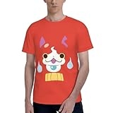 [Auzxnewot] 妖怪ウォッチ（6） T シャツ 半袖 上衣 丸首 メンズ レディース 夏服 柔らかい 通気性 カジュアル アスレチック ファッショナブル アニメ M