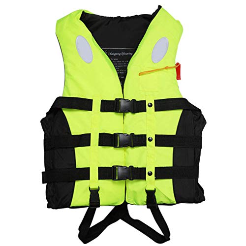 Chaleco Salvavidas para Adultos, Dinámico de Paleta Deportivo Chaleco de Supervivencia con Silbato de Emergencia, Chaleco Salvavidas Ajustable para Natación, Canotaje, Kayak, Surf, Pesca, Unisexo,XXL