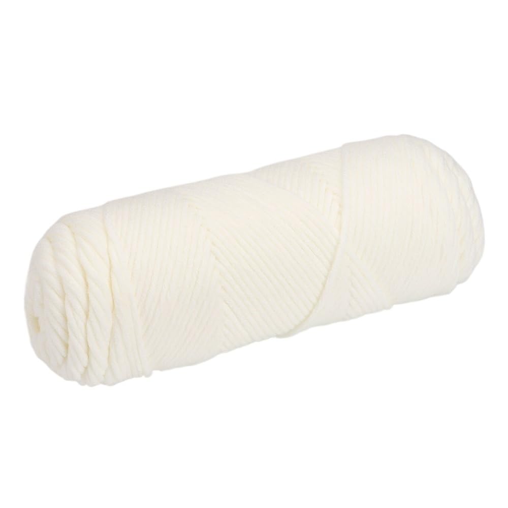 Cotone Per Uncinetto 5 pezzi di filato cotone da 500 g, spesso pettinato leggero(Color1)