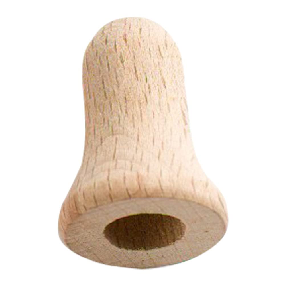 Merriway® BH01567 Drape Curtain Blind Cord Pulls Wooden Bell Shaped , Brown