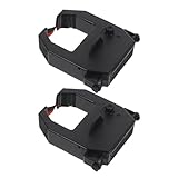 Installation facile : configuration rapide et simple, améliorant la productivité, ruban de remplacement pour imprimante de pointeuse, remplacement de ruban pour pointeuse