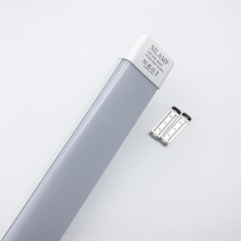Réglette LED 150cm 72W - Blanc Froid 6000K - 8000K - SILAMP