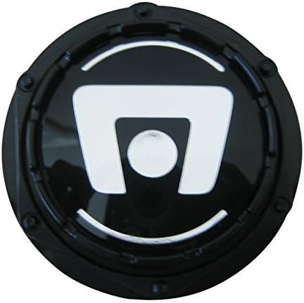 Motegi Wheels M603B Cap M-603 Gloss Black with White Lettering Center Cap
