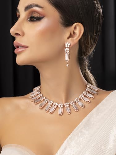 Image of Rubans Demi Fine Stainless Steel Pendant Chain Daily Gift for Women & Girls