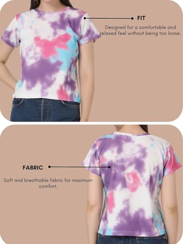 Image of GRECIILOOKS T Shirt for Women | Women T Shirt | T Shirt Women | Casual Loose Fit | Oversized T Shirt for Women | T-Shirt for Women