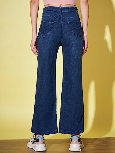Image of GUTI Womens High Rise Ankle Length Jeans