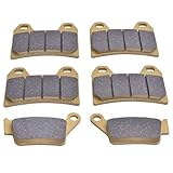 Ceramic Brake Pads Set, for BMW F 800 R F800R 2009 2010 2011 2012 2013 2014 / F800S F800ST F800 ST 2006-2013 / F800GT 2013-2016, 34117696593 34217707809 34212345449