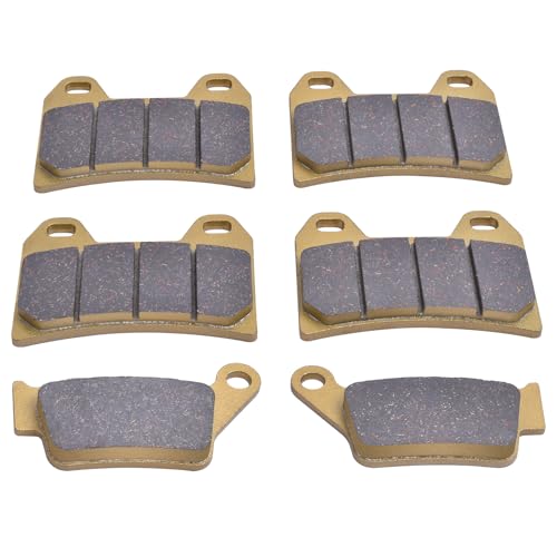 Ceramic Brake Pads Set, for BMW F 800 R F800R 2009 2010 2011 2012 2013 2014 / F800S F800ST F800 ST 2006-2013 / F800GT 2013-2016, 34117696593 34217707809 34212345449
