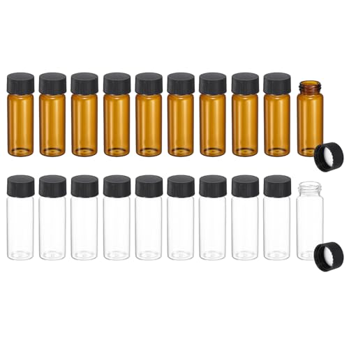 Fioles en verre 30ml PATIKIL : stoppez les fuites de liquide grâce au bouchon à vis étanche