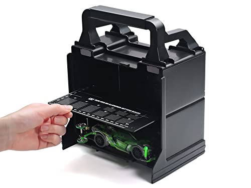 Tablero de ajuste de aluminio Tamiya 95507 HG ligero negro 2