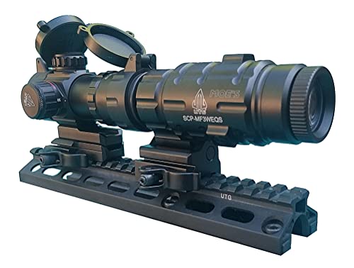 leapers 3X FTS Magnifier with red dot Sight Combo