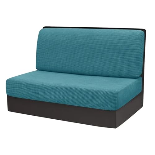 Bonlting Fundas de cojín de repuesto para caravana, funda de cojín elástica para sofá, lavable, protector de muebles para caravana, caravana, banco de coche, 1 funda de respaldo y 1 funda de banco