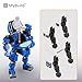 MyBuild Mecha Frame Keiji 5005 - Blue Robot Armor Mech Suit, Sci-Fi Building Bricks Mech Building Kit