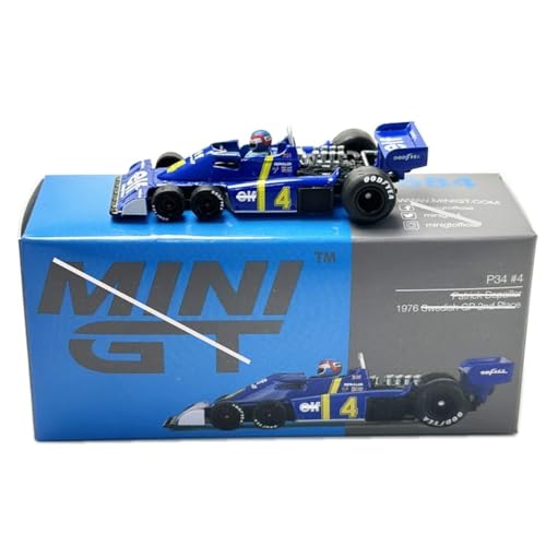 Modelo de Auto de Colección de Aleación 1/64 P34 miniatura 1