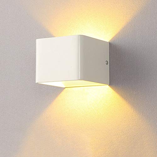 Applique murale LED 5W extérieur intérieur luminaire réglable blanc