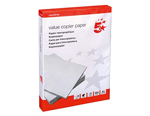 2 X Value Copier Paper Multifunctional FSC Ream-Wrapped A3 White [500 Sheets]