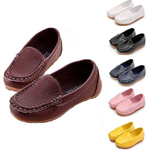 �X���b�|�� Kids shoes �q�� �h���C�r���O�V���[�Y �q���C �J�W���A���V���[�Y �K�[���Y�V���[�Y �׃r�[�C �j�̎q �L�b�Y (�z���C�g, measurement_18_point_0_centimeters)