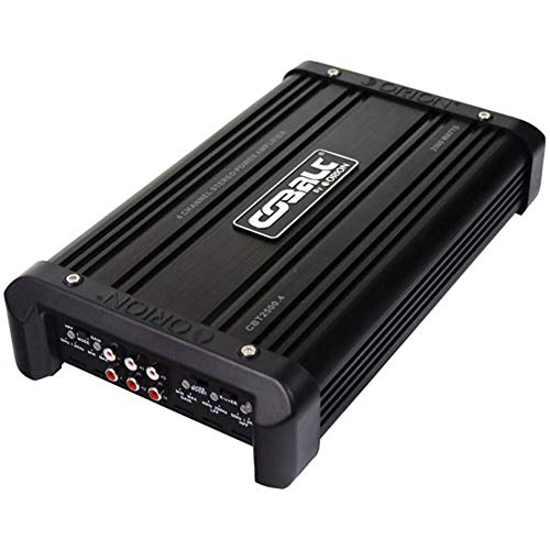 Orion Cobalt 4 Channel Amplifier – Class A/B Multichannel Amplifier 1250W Rms 2500W Max, Car Electronics Car Audio Stereo Subwoofer 2 Ohm Stable Bass Boost Mosfet Amplifier For Car Speakers Sub Amp #TOP2