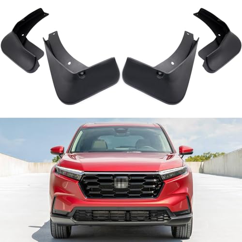 Image of Mud Flaps Splash Guards Compatible with Honda CR-V CRV 2023-2026 | Front Rear Mud Guards Set of 4, Black