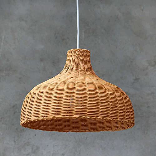 Suspension bambou réglable 40cm pour sublimer un plafond haut de restaurant
