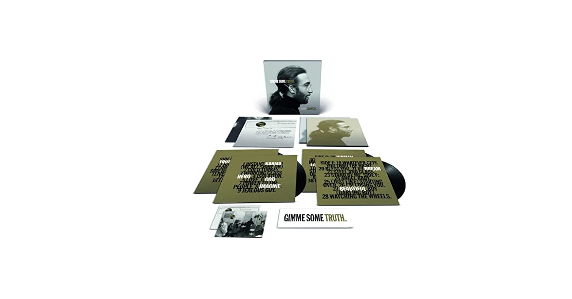 Amazon.com: GIMME SOME TRUTH.[4 LP Box Set]: CDs & Vinyl