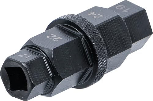 BGS 5058 | Motorrad-Spezial-Einsatz | 10 mm (3/8\) | 17 - 19 - 22 - 24 mm | für Steckachse Yamaha, Kawasaki, BMW, Honda