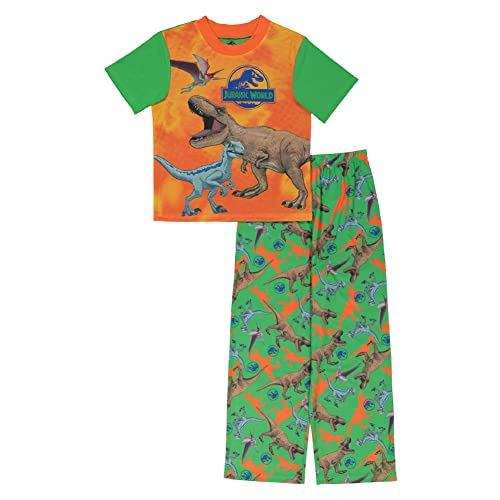 Pyjama Jurassic World garçon pour des soirées cinéma et histoires de dinosaures
