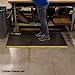 Extreme Standing Mat 3’ x 5’ Black 1” Thick | Anti Fatigue Mats for Standing | Industrial Antifatigue Mat with Safety Stripes | Anti Fatigue Mat for Work & Workplace