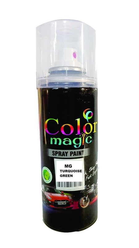 Colormagic Car Scratch Remover Spray Paint | Turquoise Green Auto Touch Up Paint for MG WINDSOR EV | Instant Dry Perfect Color Match Glossy Finish-image-23