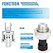 FANHAY Oil Pressure Sensor Switch D1846A Replacement for Equipment 12677836,12616646,12573107, 12562230,12614969, 12569323, 12562230, 12556117, 12559780, 8125622300, 8125731070