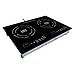 MD-2B 20 inch Built-In Mini Duo Induction Glass-Ceramic Cooktop, 1750W, UL858 Certified