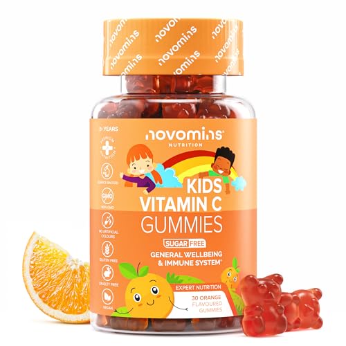 Suikervrije vitamine C gummibeertjes voor kinderen met zink en B-vitaminen