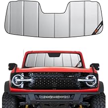 Pigenius Sun Shade for Ford Bronco 2021-2026 Windshield Sunshade - Safeguard
