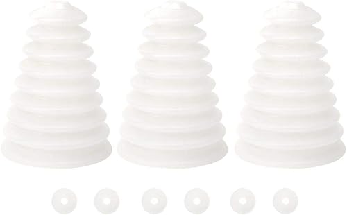 3 piezas de goma flexible martillo eléctrico taladro cubierta de polvo para brocas de 0.236 in-0.630 in taladro de impacto, herramientas manuales