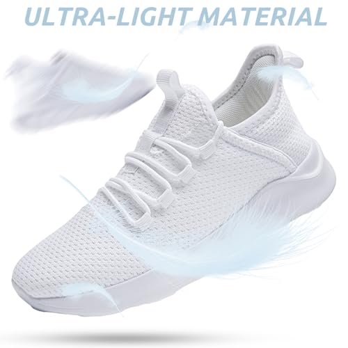 Image of Running Womens Shoes Fashion Walking Sports Gym Tennis Breathable Slip on Ladies Non Slip Lightweight Jogging Sneakers