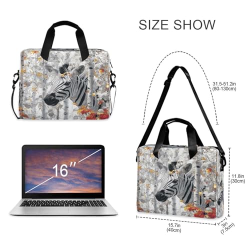 Maletín portátil para laptop con correa ajustable 15.6 pulgadas miniatura 5