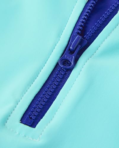 Gymboree,and Toddler Embroidered Long Sleeve Rashguard,Teal,62