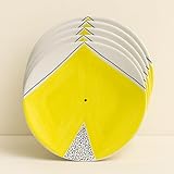 Fonctionnel et décoratif - Idéal comme assiette plate pour les premières et les secondes, peut également être utilisé comme assiette de service. Sa polyvalence le rend parfait pour la table de tous les jours ou comme élément d'ameublement unique.